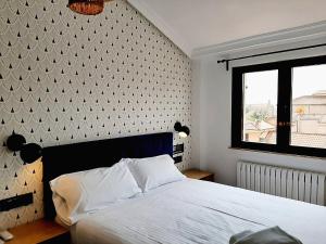 Posteľ alebo postele v izbe v ubytovaní Hotel Matilde by gaiarooms