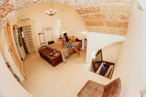 Posezení v ubytování CORTE LARGO LAURO DIMORE & SPA