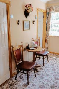 Predel za sedenje v nastanitvi Glenhill B&B