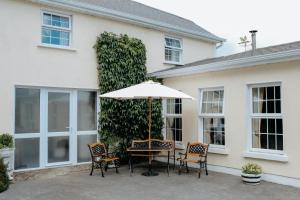Veranda oz. zunanji predel v nastanitvi Glenhill B&B