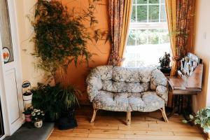 Predel za sedenje v nastanitvi Glenhill B&B