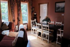 Predel za sedenje v nastanitvi Glenhill B&B