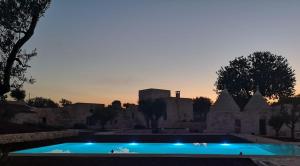 Bazén v ubytování Augusta Trulli Resort nebo v jeho okolí