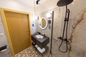 Koupelna v ubytování Hotel & SPA Hetman