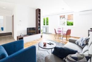 Ruang duduk di Djokic Apartments