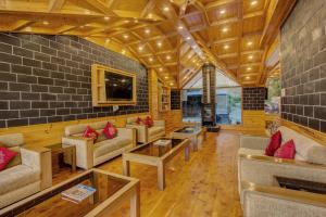 Χώρος καθιστικού στο The Holiday Resorts and Cottages