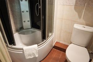 ヴヌーコヴォにあるRoyal Relaxing Spaのバスルーム(トイレ、シャワー付)
