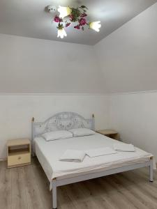 Posteľ alebo postele v izbe v ubytovaní Appartments near 7 km 5001155