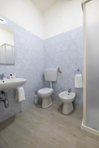 Koupelna v ubytování Hotel Soleo
