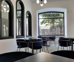 Reštaurácia alebo iné gastronomické zariadenie v ubytovaní Hotel Matilde by gaiarooms