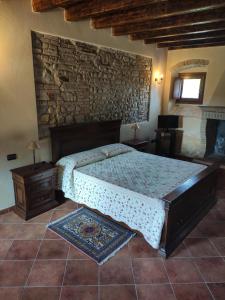 Cama ou camas em um quarto em B&B Santa Cristina