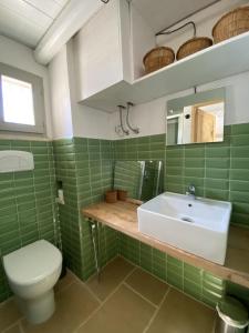 Koupelna v ubytování Galeta Masseria