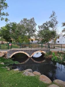 Výhled na řeku, která protéká v blízkosti apartmánu + 27 fotografií