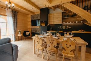 Χώρος καθιστικού στο Domek Byrtusia Residence