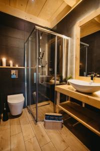 Ένα μπάνιο στο Domek Byrtusia Residence