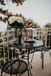 Balkon lub taras w obiekcie Hotel Villa Eugenia