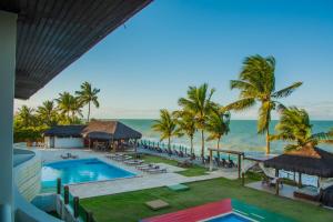 Bazén v ubytování Cahy Praia Hotel nebo v jeho okolí
