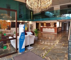 Vstupní hala nebo recepce v ubytování Hotel Beyfin