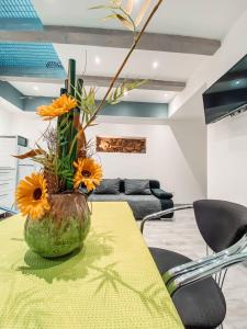 Posedenie v ubytovaní Eklektika Apartman Balatonalmádi