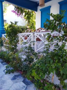 A garden outside Marina Hotel Bodrum