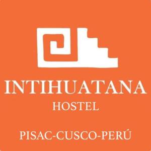 a logo for the instituation hospital of nicaragua at Intihuatana Hostel in Pisac