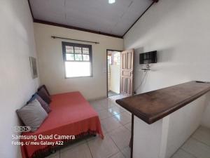 TV a/nebo společenská místnost v ubytování Casa de Férias Paraty