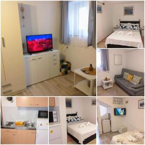 Kuchyň nebo kuchyňský kout v ubytování Apartments & room Ivica Split
