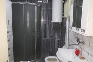 Koupelna v ubytování Milmar apartman