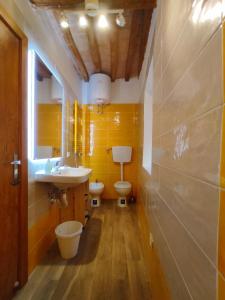 Koupelna v ubytování Casa Vicolo delle Chiavi