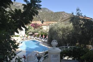 Vista de la piscina de Diana Aparts o d'una piscina que hi ha a prop