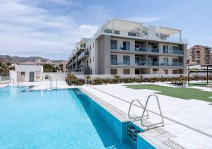 Swimmingpoolen hos eller tæt på Panorama Beach - Apartamento Brisa del Mar