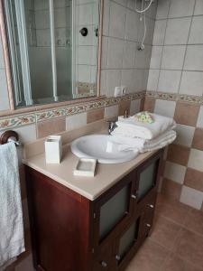 Kylpyhuone majoituspaikassa Casa Los Silos