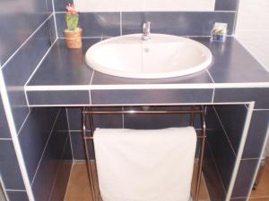 Koupelna v ubytování Hostal El Canario