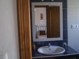 Koupelna v ubytování Hostal El Canario