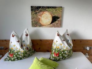 Postel nebo postele na pokoji v ubytování Maly´s Ferienwohnung