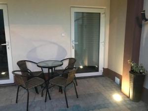 Balkón nebo terasa v ubytování Apartamenty Chata u Rybaka