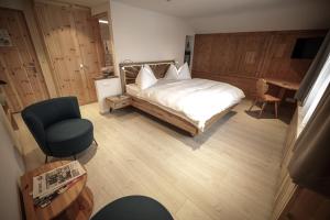 Hotel Sonnenhalde, Arosa客房内的一张或多张床位