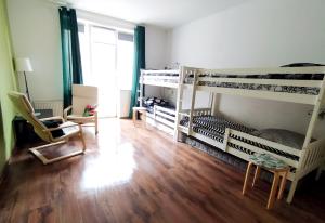 Posteľ alebo postele v izbe v ubytovaní Och!hostel