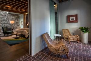 Posezení v ubytování Casa Cien Hilos