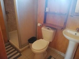 Koupelna v ubytování Hostal El Colibri