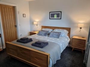 Krevet ili kreveti u jedinici u objektu Glenfalloch Beag Apartment, Torvaig