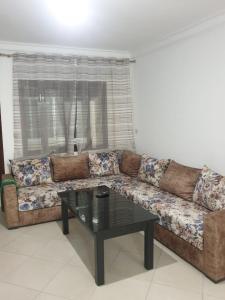 Istumisnurk majutusasutuses Appartement Al Amal