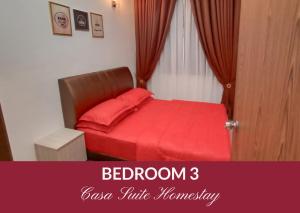 Casa Suite Homestay D'Imperio Professional Suite 객실 침대