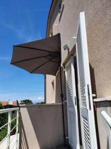Balkón nebo terasa v ubytování Apartment Dubravka
