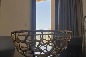 Posezení v ubytování Beautiful apartment with amazing sea views
