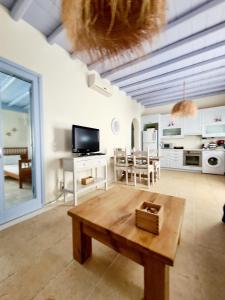 Kuchyň nebo kuchyňský kout v ubytování Mare Mare Mykonos