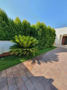 A garden outside Villetta Torre Saracena