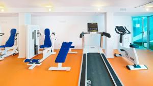 Fitness centrum a/nebo fitness zařízení v ubytování Canary Garden Club