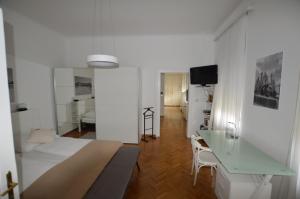 TV in/ali zabaviščno središče v nastanitvi Apartment Penzing