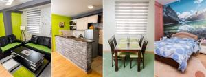 Una cocina o cocineta en Apartman stan Luka
